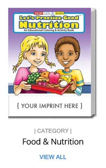 Nutrition coloring books